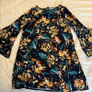 Floral Bell Sleeve Dress